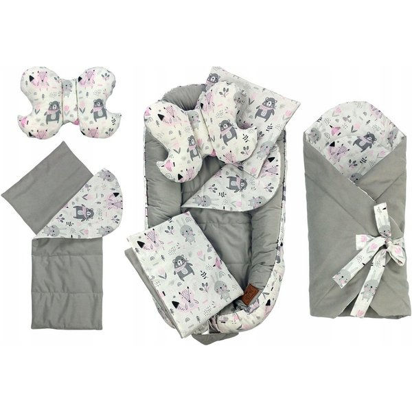 Pamek Babybett Babybett Babynestchen 10in1 Babynest Kinderbett Kokon zum schlafen, Made in Europe