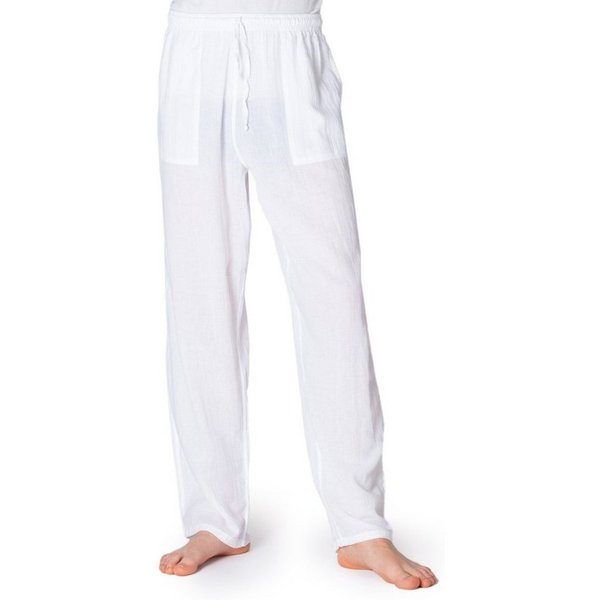 PANASIAM Stoffhose Sommerhose PaSalu extra dünner Stoff für die sehr heißen Tage 100% Baumwolle Unisex Freizeithose für Damen & Herren Relaxhose