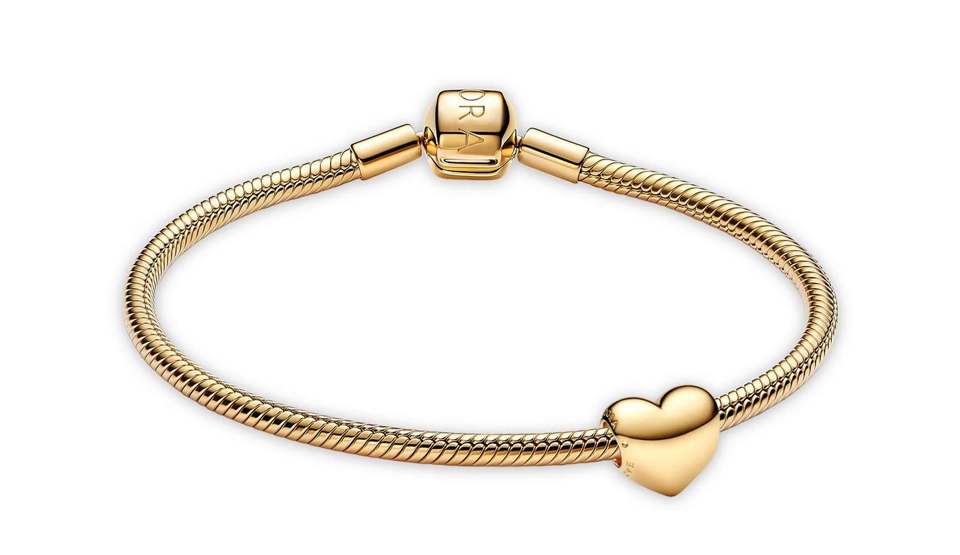 Pandora Armband 68578, Geschenkset Damen Be Love Herz Goldfarben – Bild 4 von 4