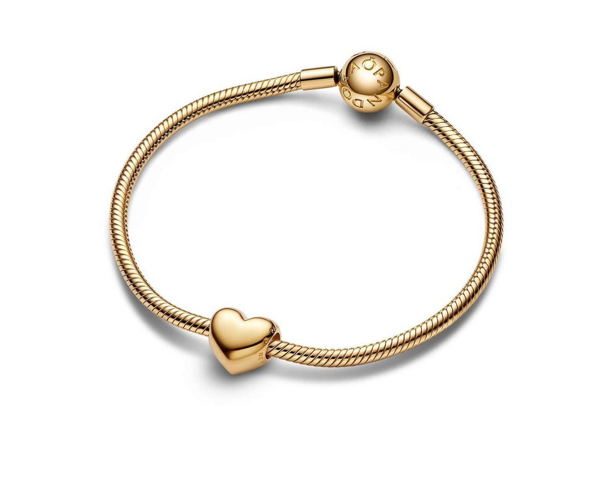 Pandora Bead 763439C00, Be Love Herz Medium Goldfarben – Bild 3 von 4