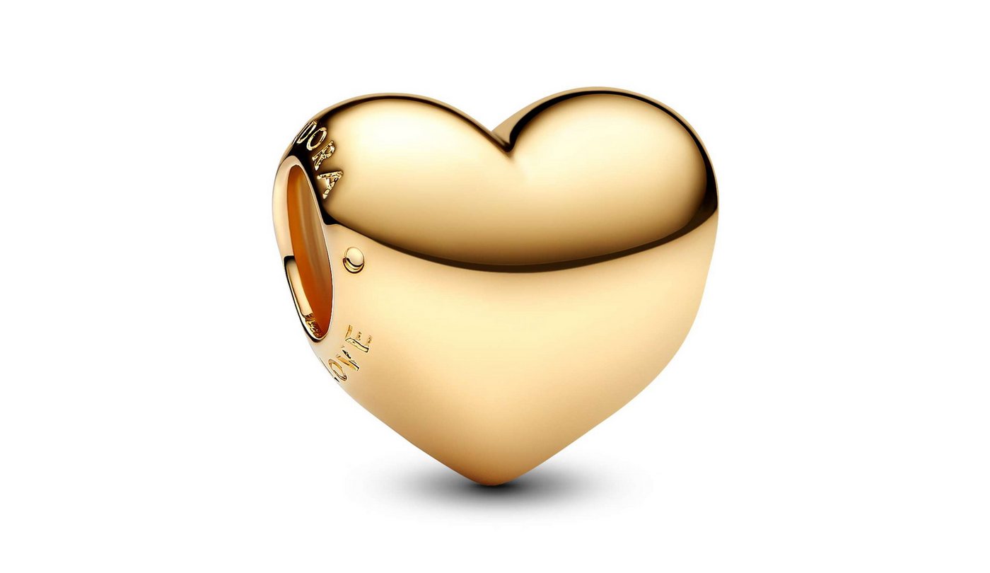 Pandora Bead 763439C00, Be Love Herz Medium Goldfarben – Bild 4 von 4