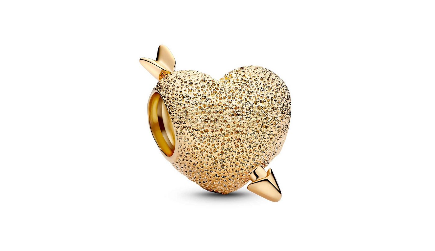 Pandora Bead 763666C00, Amor Herz Goldfarben – Bild 2 von 2