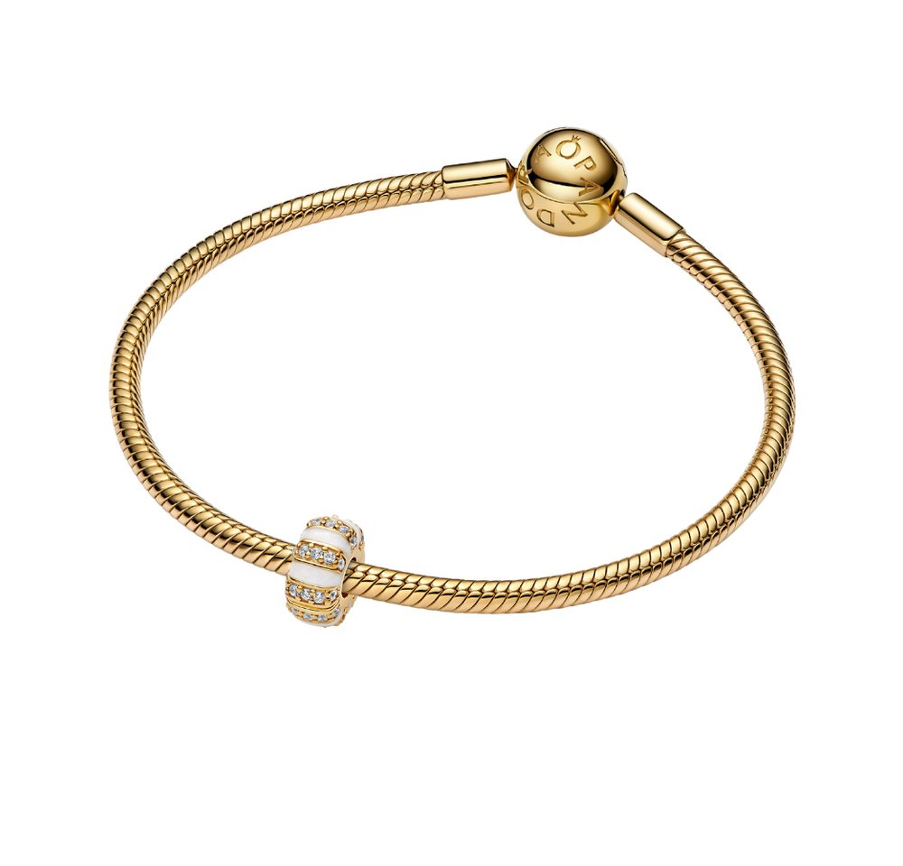 Pandora Charm-Einhänger 763785C01, Charm, Clip, Gelbgoldvergoldet, Pandora, Moments – Bild 3 von 3