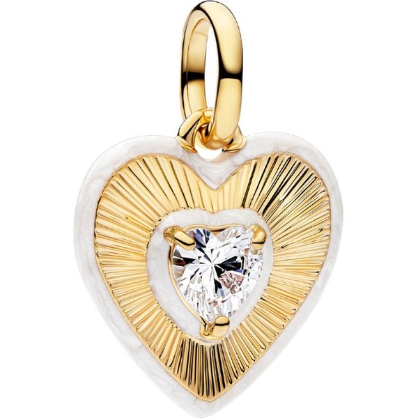 Pandora Charm-Einhänger 764409C01, strahlendes Herz