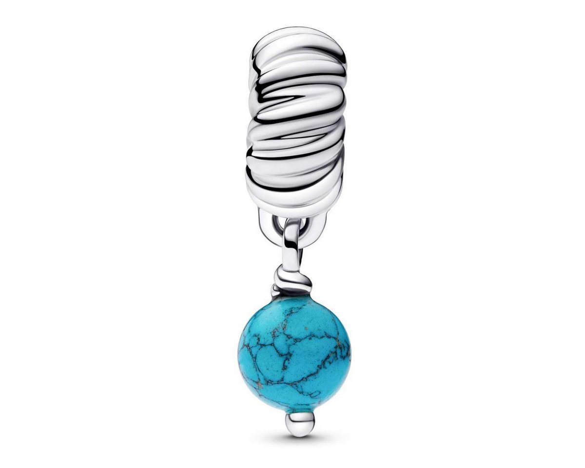 Pandora Charm-Einhänger 793901C01, Anhänger Silber Türkisfarben – Bild 2 von 3