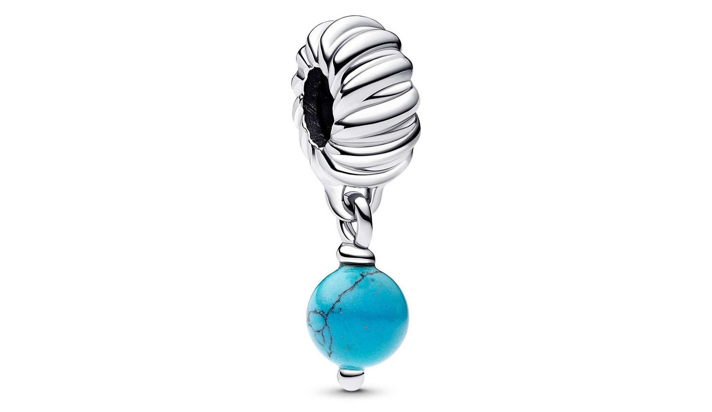 Pandora Charm-Einhänger 793901C01, Anhänger Silber Türkisfarben – Bild 3 von 3