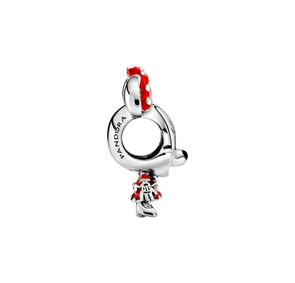 Pandora Charm-Einhänger 798880C02*, Disney, Minnie Maus, Kleid, Rot – Bild 2 von 3