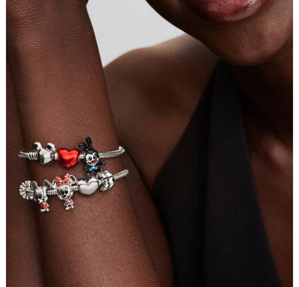 Pandora Charm-Einhänger 798880C02*, Disney, Minnie Maus, Kleid, Rot – Bild 3 von 3