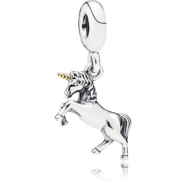 Pandora Charm-Einhänger Moments Einhorn