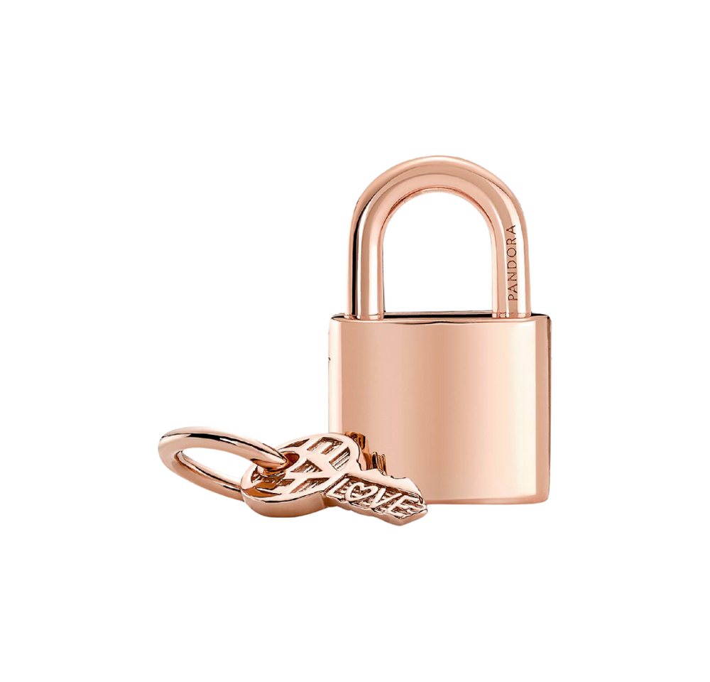 Pandora Charm-Einhänger ROSE-780088C01, Liebe, Zirkonia, Rosévergoldet – Bild 2 von 3