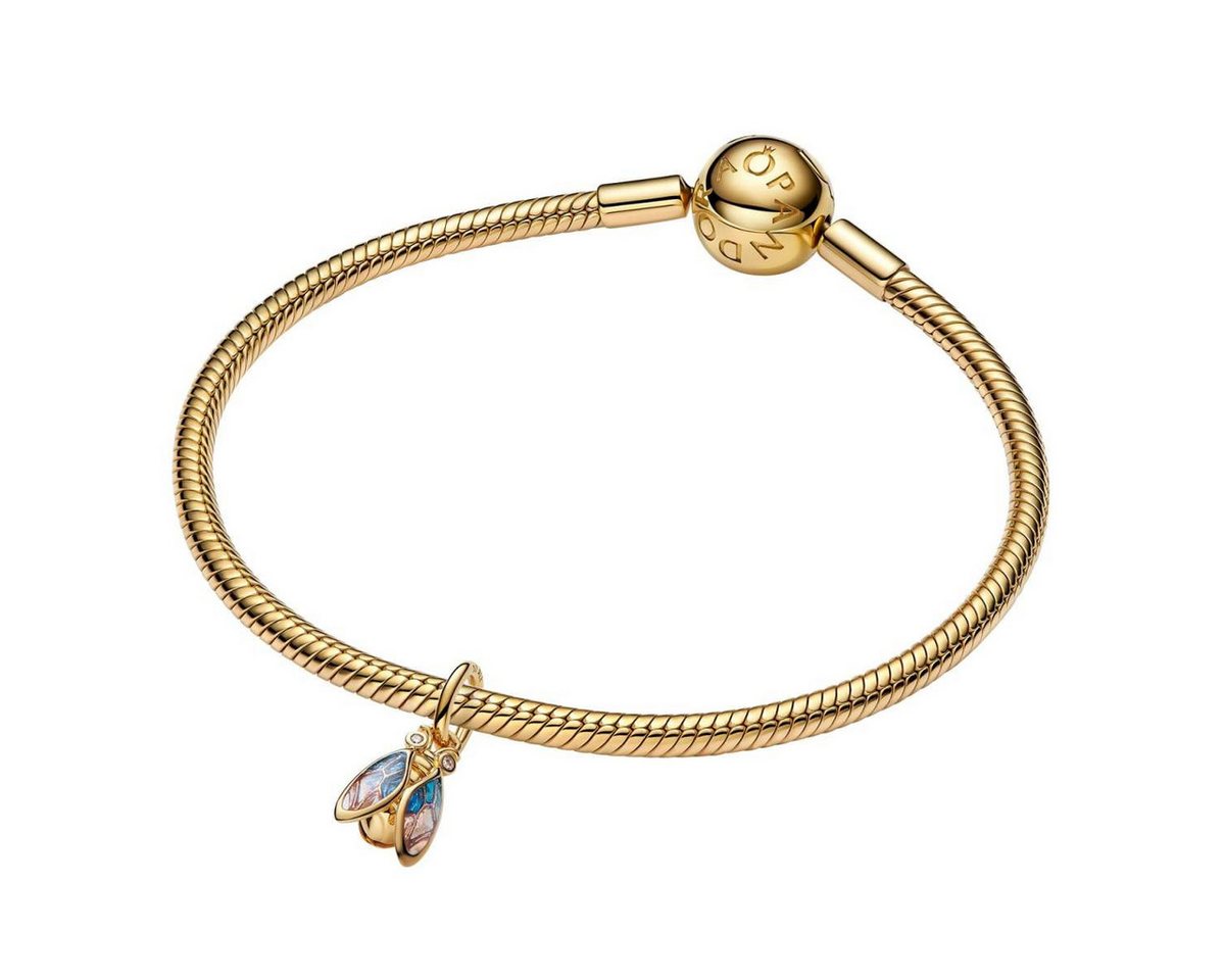 Pandora Charm Kugel 764490C01, Anhänger Zikade Goldfarben – Bild 3 von 4
