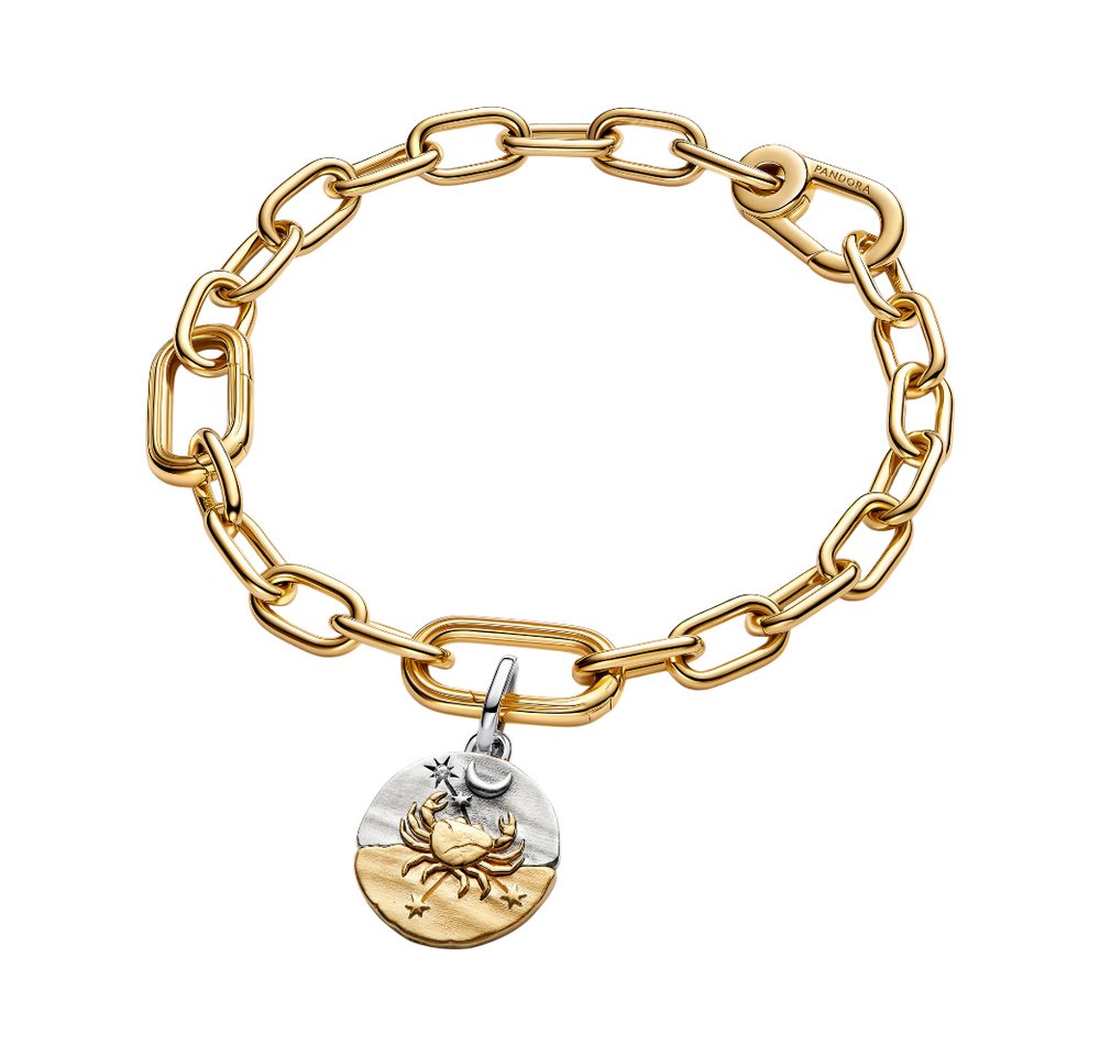 Pandora Charm Sternzeichen 764984C01, Sternzeichen, Krebs, Bicolor, Zirkonia – Bild 3 von 3