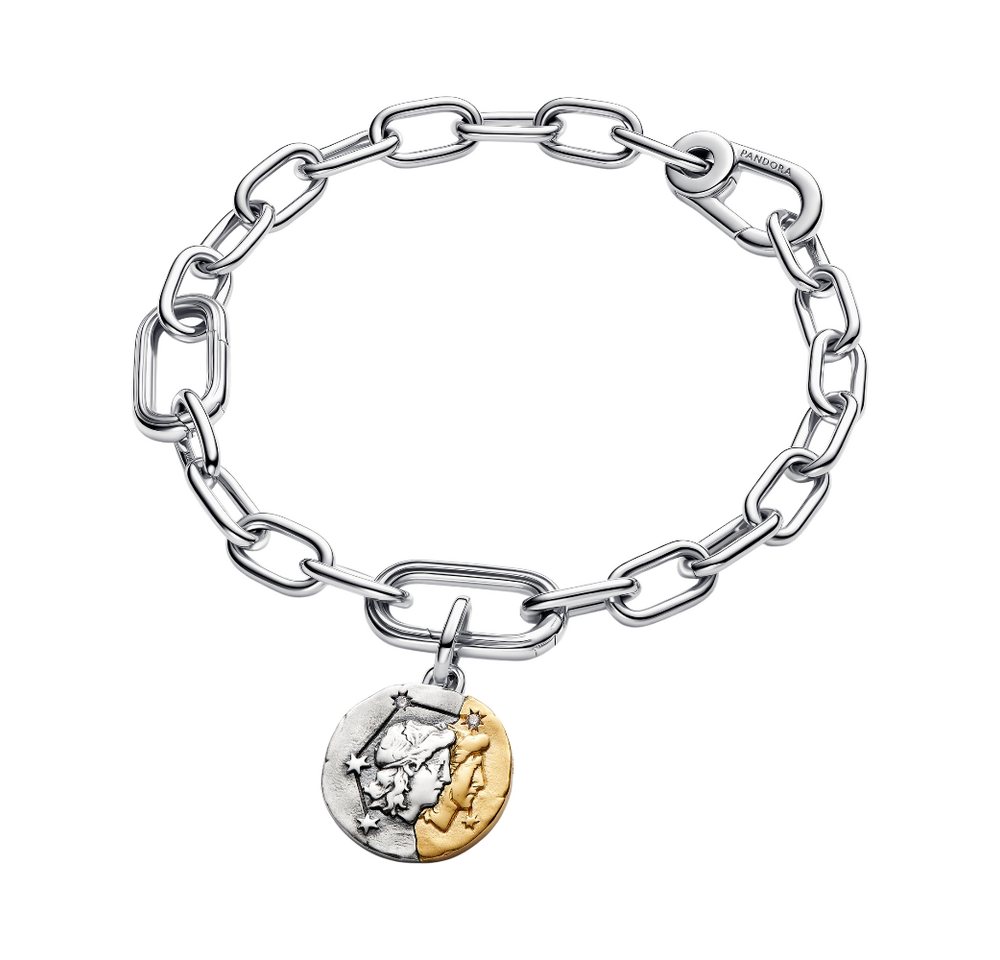 Pandora Charm Sternzeichen 764989C01, Sternzeichen, Zwilling, Bicolor, Zirkonia – Bild 3 von 3