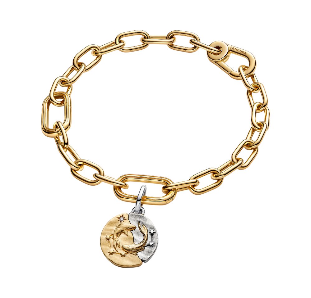 Pandora Charm Sternzeichen 764991C01, Sternzeichen, Fische, Bicolor, Zirkonia – Bild 3 von 3