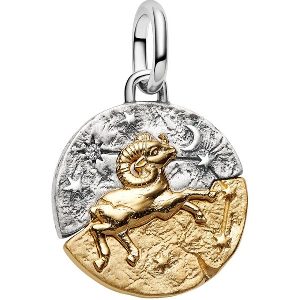 Pandora Charm Sternzeichen 764993C01, Sternzeichen, Widder, Zirkonia, Bicolor