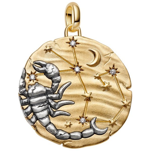 Pandora Charm Sternzeichen 765003C01, Sternzeichen, Skorpion, Zirkonia, Bicolor