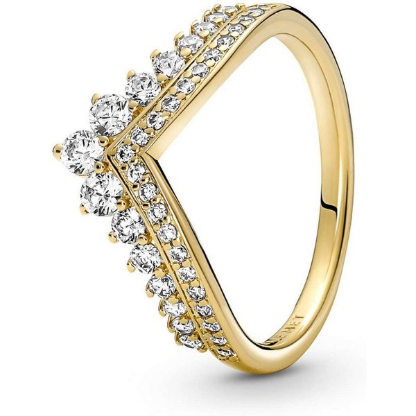 Pandora Fingerring 167736C01, Damenring Wish Tiara Goldfarben