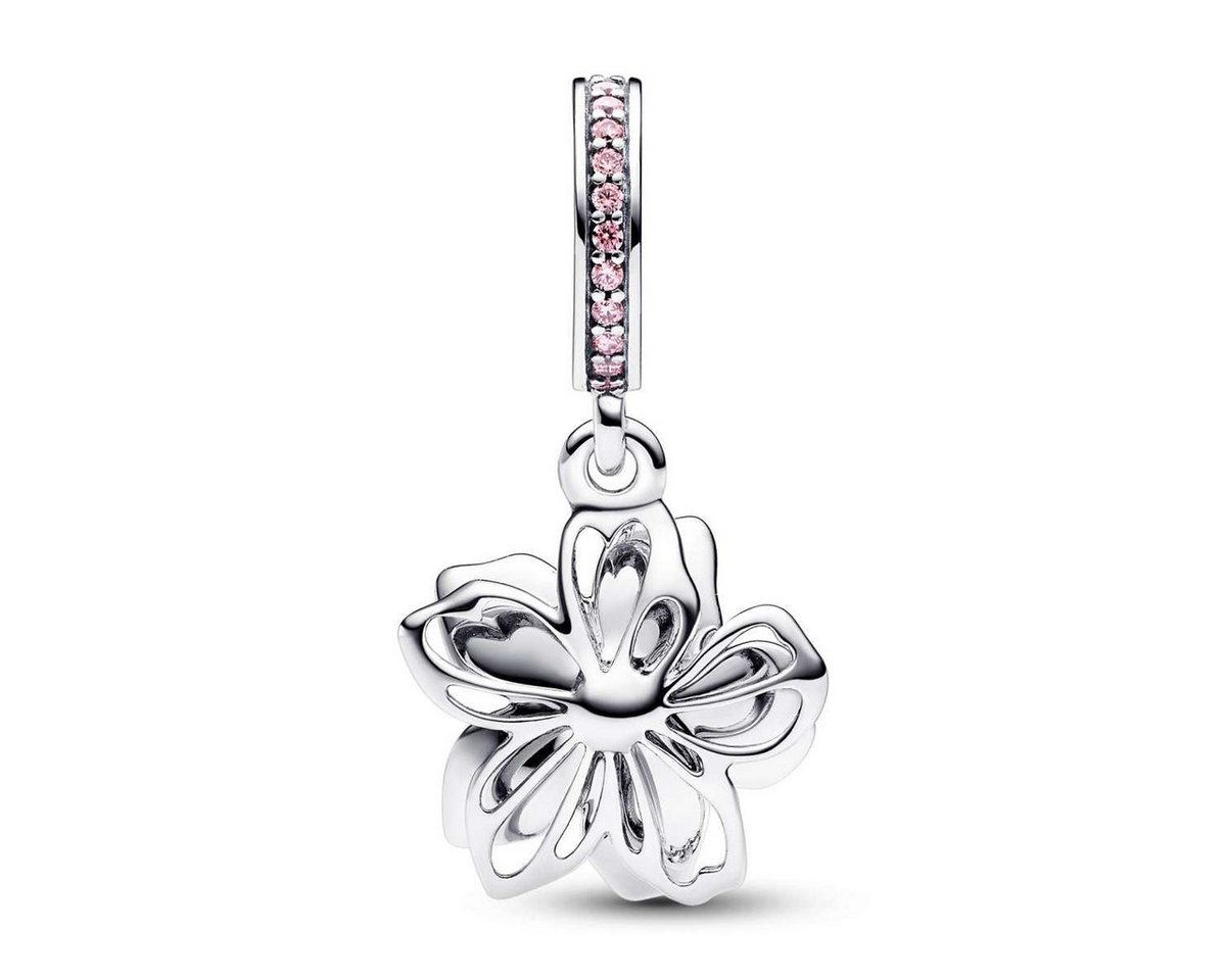 Pandora Kette mit Anhänger 68304, für Damen Silber Geschenkset Kirschblüte – Bild 3 von 4