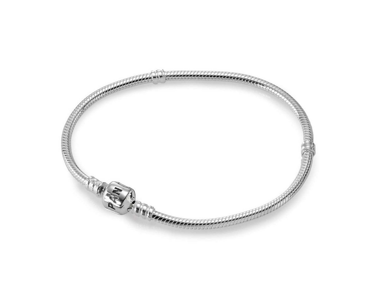 Pandora Silberarmband 21488, Starterarmband für Damen Silber Geschenkset Familie Herz & Stern – Bild 5 von 5