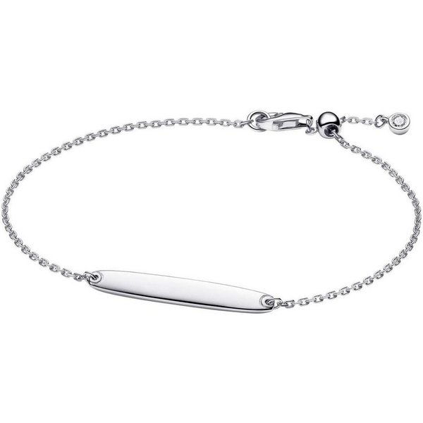 Pandora Silberarmband 594010C01, Gravurarmband für Damen Silber