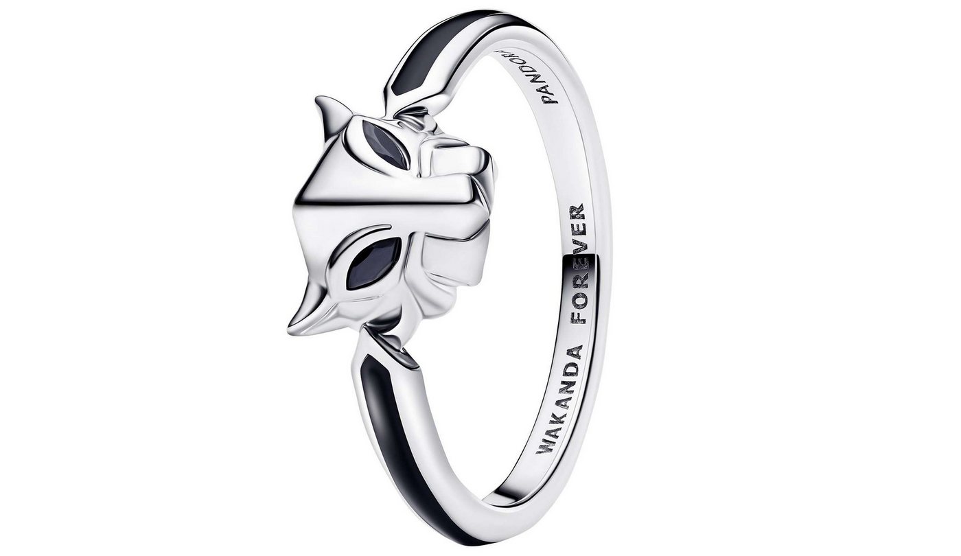 Pandora Silberring 194223C01, für Damen-Ring Marvel Schwarzer Panther Silber – Bild 3 von 3