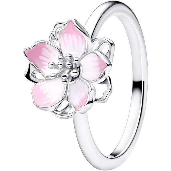 Pandora Silberring 194371C01, Damenring Silber Kirschblüte
