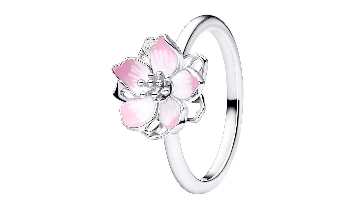 Pandora Silberring 194371C01, Damenring Silber Kirschblüte – Bild 3 von 3