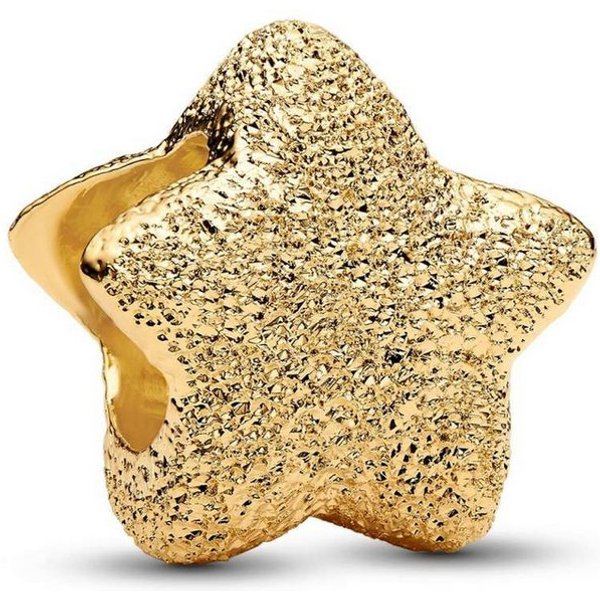 Pandora Sternanhänger 764050C00, Bead Goldfarben Stern Mini