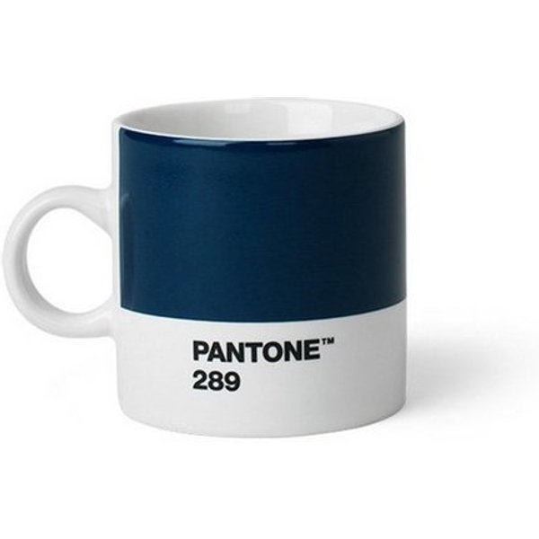 PANTONE Kaffeeservice, Fine Bone, PANTONE Porzellan Espressotasse, dickwandig, spülmaschinenfest, 120ml