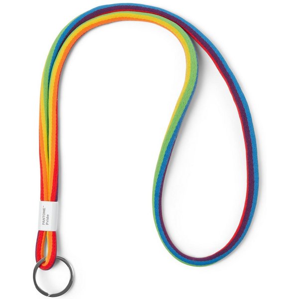 PANTONE Schlüsselanhänger, Design- Schlüsselband, Key Chain Long, PRIDE