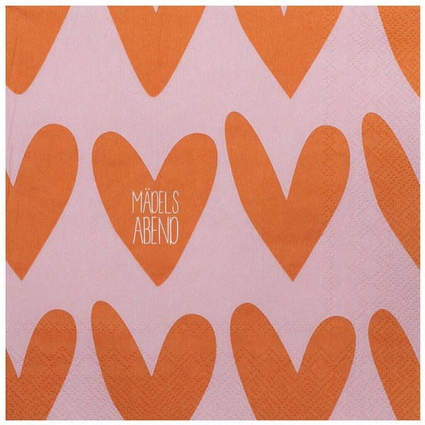 Räder Design Papierserviette Servietten 33x33 cm " Mädelsabend " von räder design Freundinnen Mädel