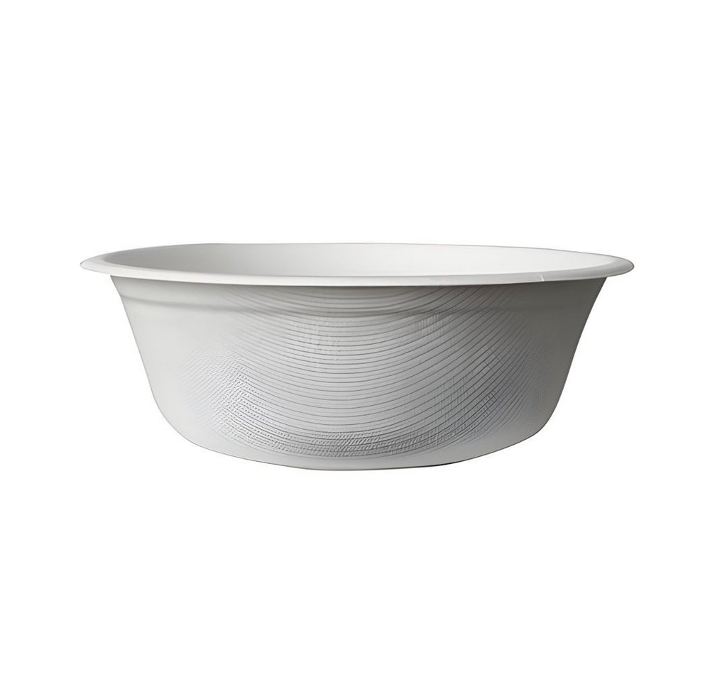 PAPSTAR Einwegschale Schalen, Zuckerrohr pure 500 ml Ø 15,5 cm, 5,4 cm weiss 50 Stk, Zuckerrohr – Bild 3 von 4
