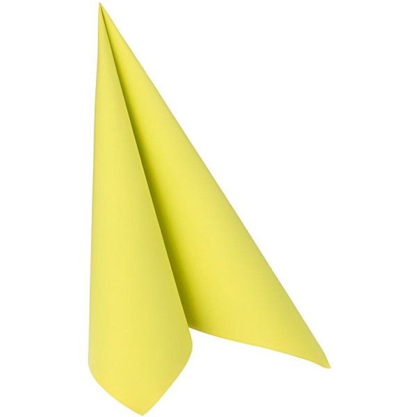 PAPSTAR Papierserviette Servietten ROYAL Collection 1/4-Falz 40 cm x 40 cm limonengrün 50 Stk