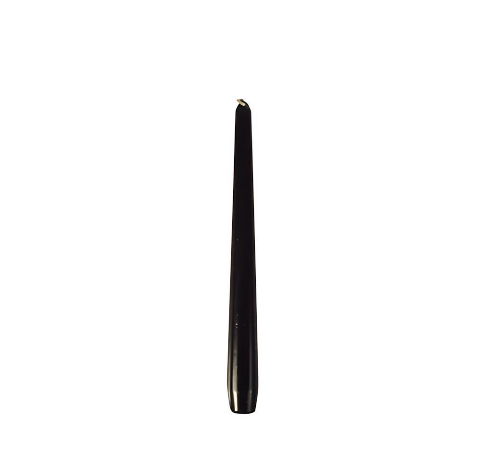 PAPSTAR Spitzkerze Leuchterkerzen Ø 2,2 cm, 25 cm schwarz 50 Stk – Bild 2 von 3