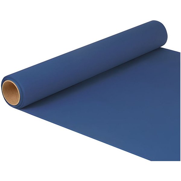 PAPSTAR Tischläufer Tischläufer, Tissue ROYAL Collection 5 m x 40 cm dunkelblau