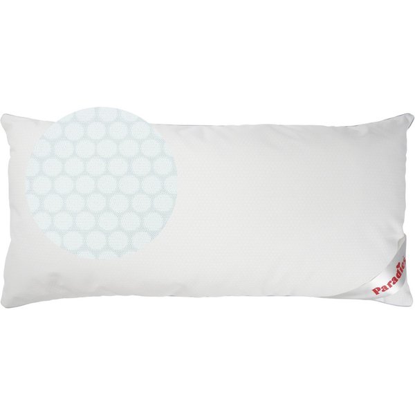Paradies Kopfkissen Softy Cool Dream, Füllung: Polyester, Bezug: 52% Polyester, 48% Baumwolle mit Silikonbeschichtung mit paraffinhaltigen Mikrokapseln unterleg
