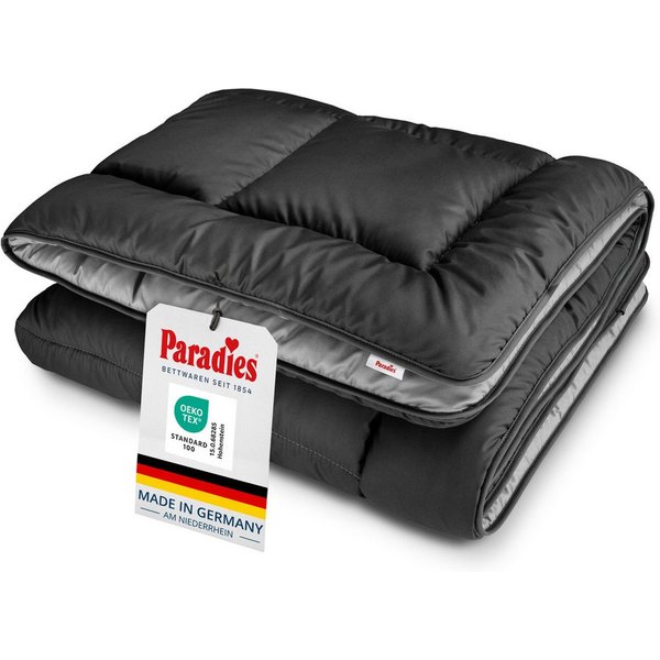 Paradies Microfaserbettdecke Sorelia, Bettdecke ohne Bezug nutzbar, Füllung: 100% Polyester, Bezug: 100% Polyester, Bettdecke mit integriertem Bezug, Zweifarbig