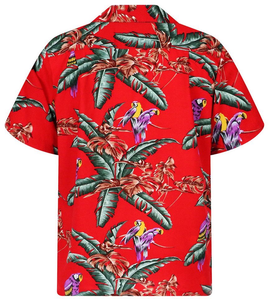 Paradise Found Hawaiihemd Tom Selleck "Jungle Bird" Original Hawaii-Hemd Kurzarm Front-Tasche – Bild 3 von 5