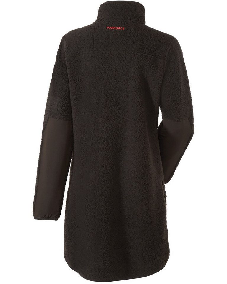 Parforce Active Fleecejacke Damen Longjacke Pilefleece – Bild 2 von 4