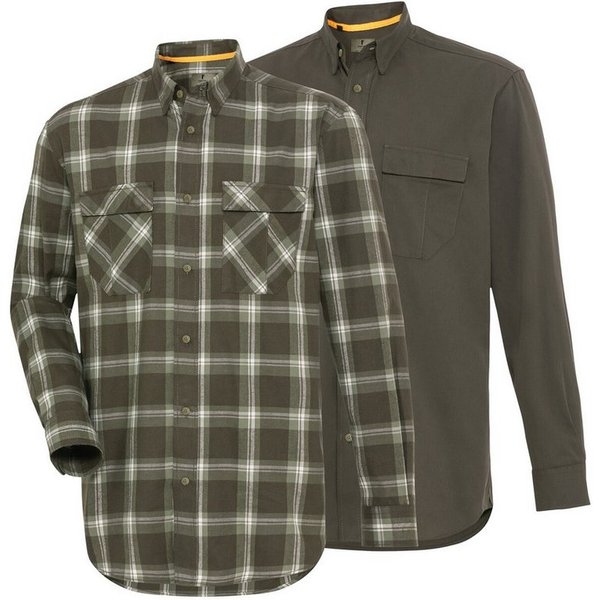 Parforce Essential Langarmhemd 2er-Set Jagdhemd
