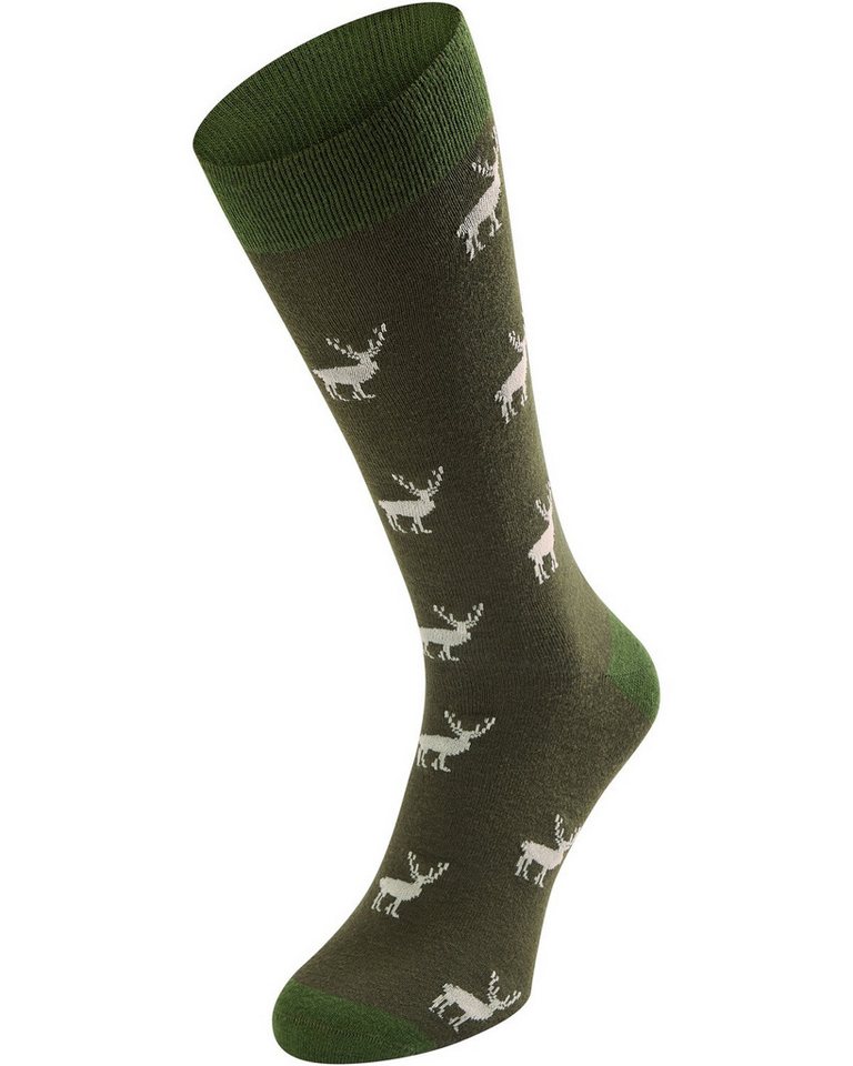 Parforce Essential Strümpfe Socken Motiv Hirsch – Bild 2 von 4