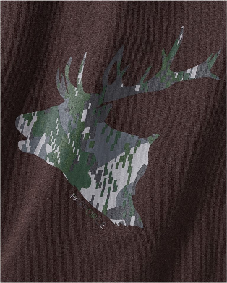 Parforce Essential T-Shirt T-Shirt Hirsch – Bild 3 von 4