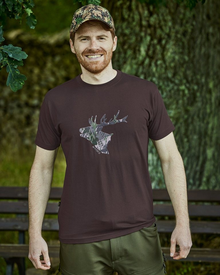 Parforce Essential T-Shirt T-Shirt Hirsch – Bild 4 von 4