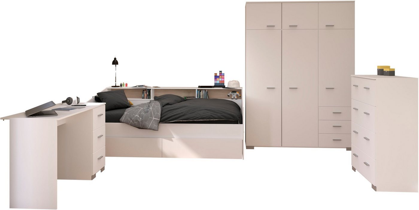 Parisot Jugendzimmer-Set Sleep 40, (5-tlg) – Bild 3 von 5
