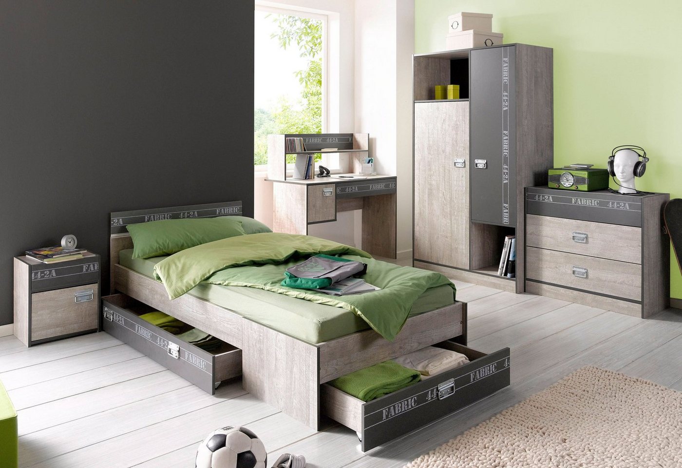 Parisot Kleiderschrank Fabric – Bild 2 von 5