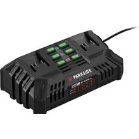 PARKSIDE® 20 V / 2x 4,5 A Akku-Doppelladegerät »PDSLG 20 B1«, ohne Akku