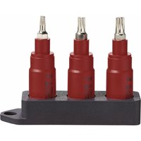 PARKSIDE® Bit Stecknusssatz/ Stecknusssatz/ Ratsche 3/8 Zoll (Bit Stecknusssatz / Torx 3tlg.)