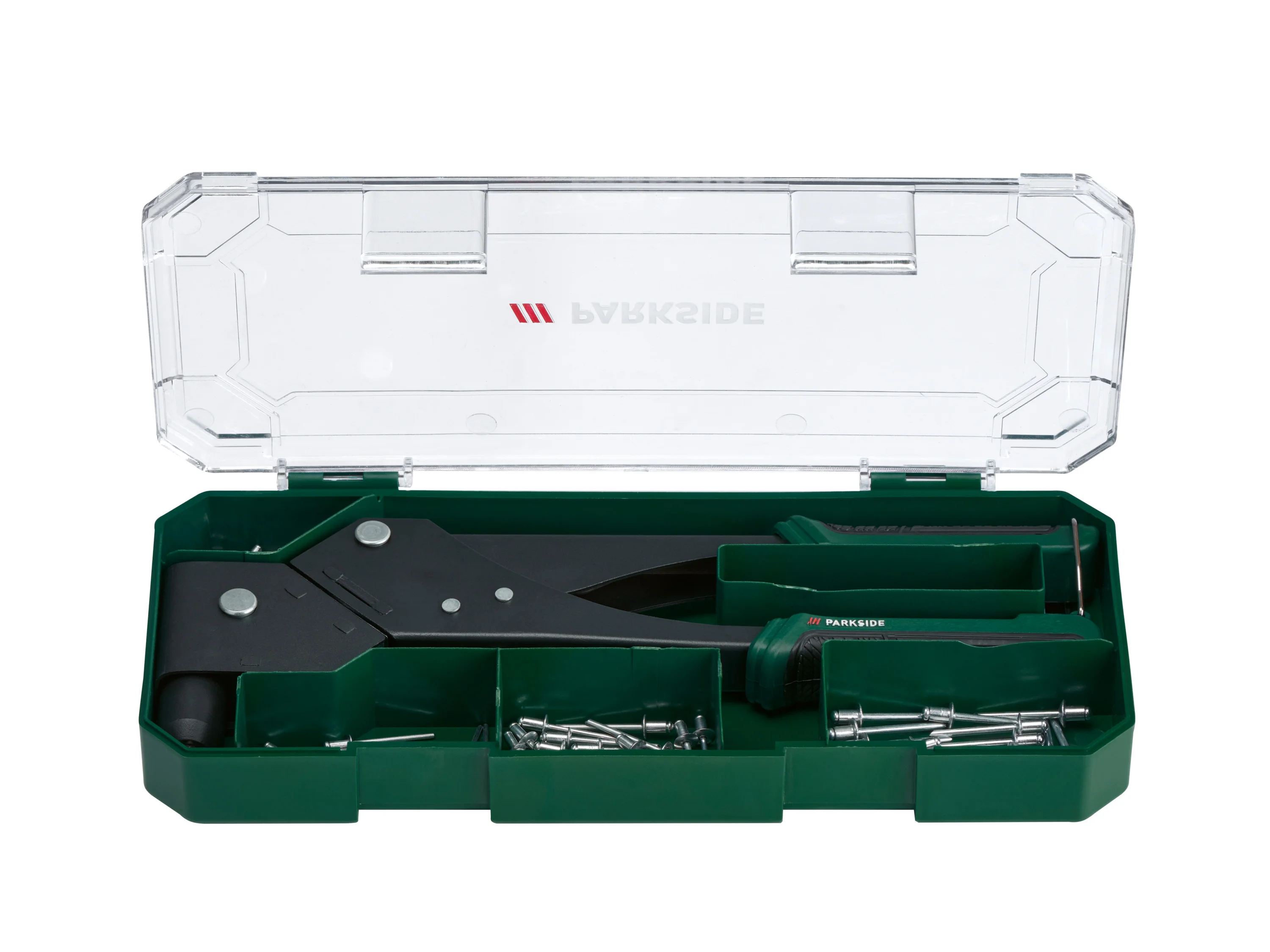 PARKSIDE® Blindnietzangen-Set, mit 360° drehbarem Nietkopf – Bild 4 von 4
