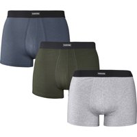 PARKSIDE® Boxer, 3 Stück (grün/blau/grau, 7/XL)