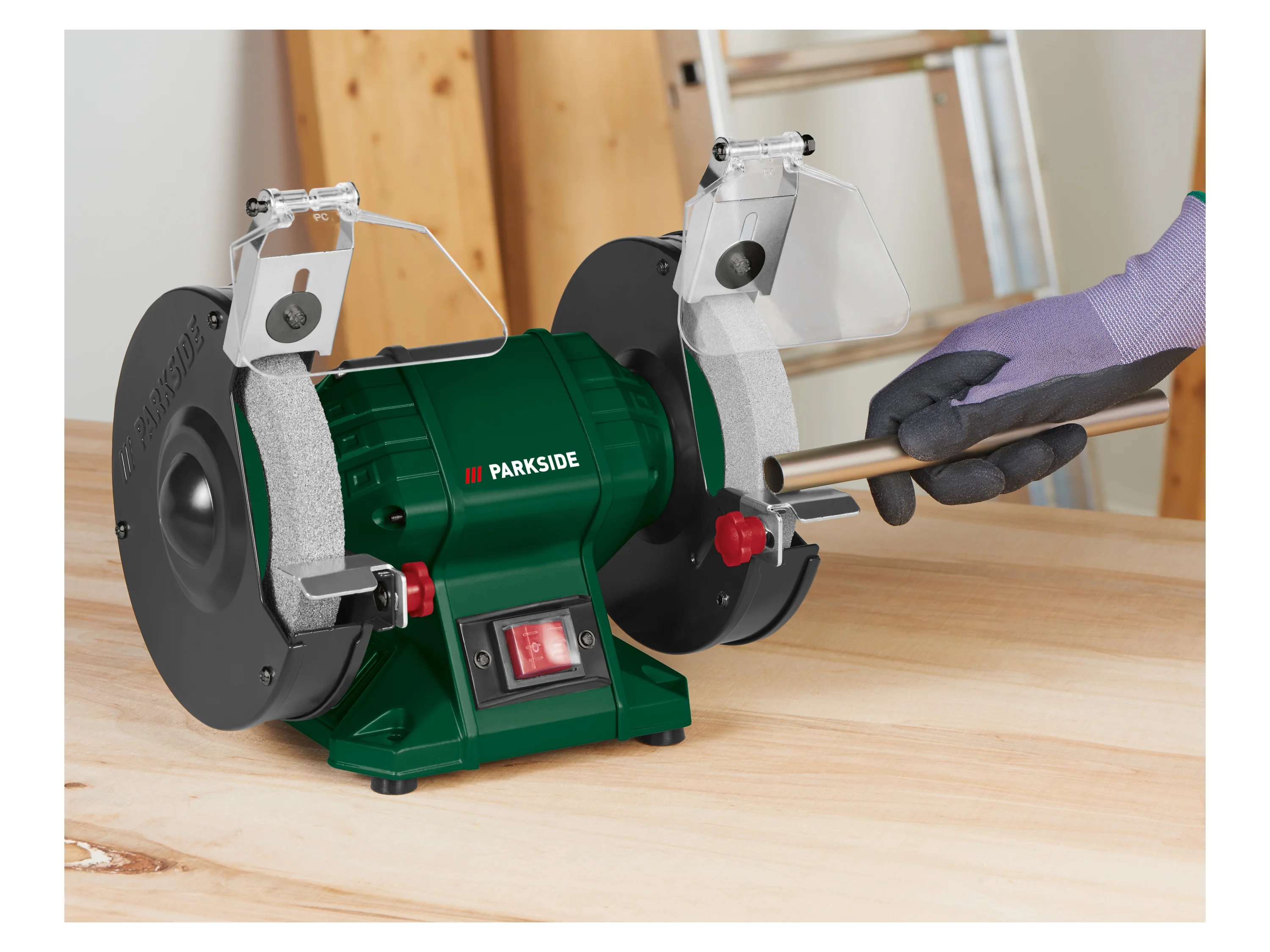 PARKSIDE® Doppelschleifer »PDOS 200 C2« – Bild 4 von 4